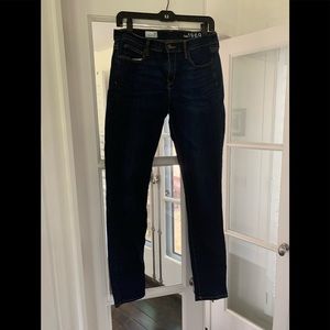 Gap dark skinny jeans
